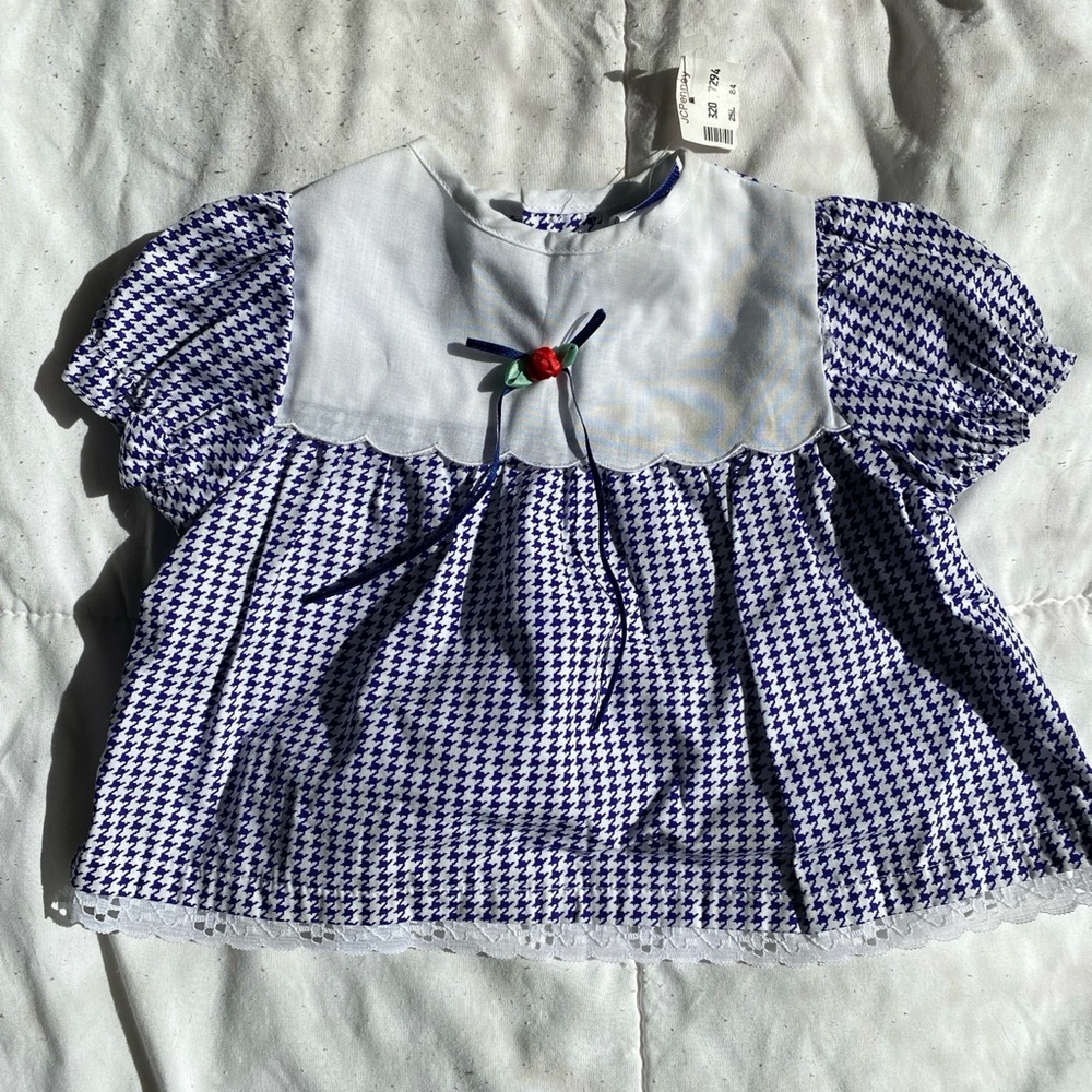 Vintage Baby Girl Dress 0-6M